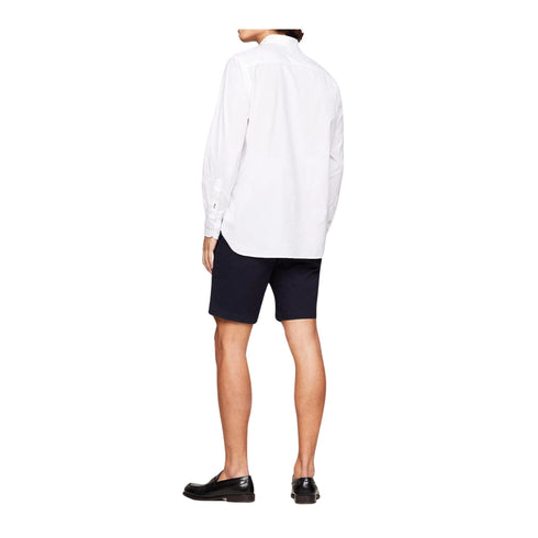 Tommy Hilfiger Camicia casual Camicia Uomo Flex in popeline Bianco P24-TOMMY HILFIGERMW25035-YBR-S - Francavilla Moda